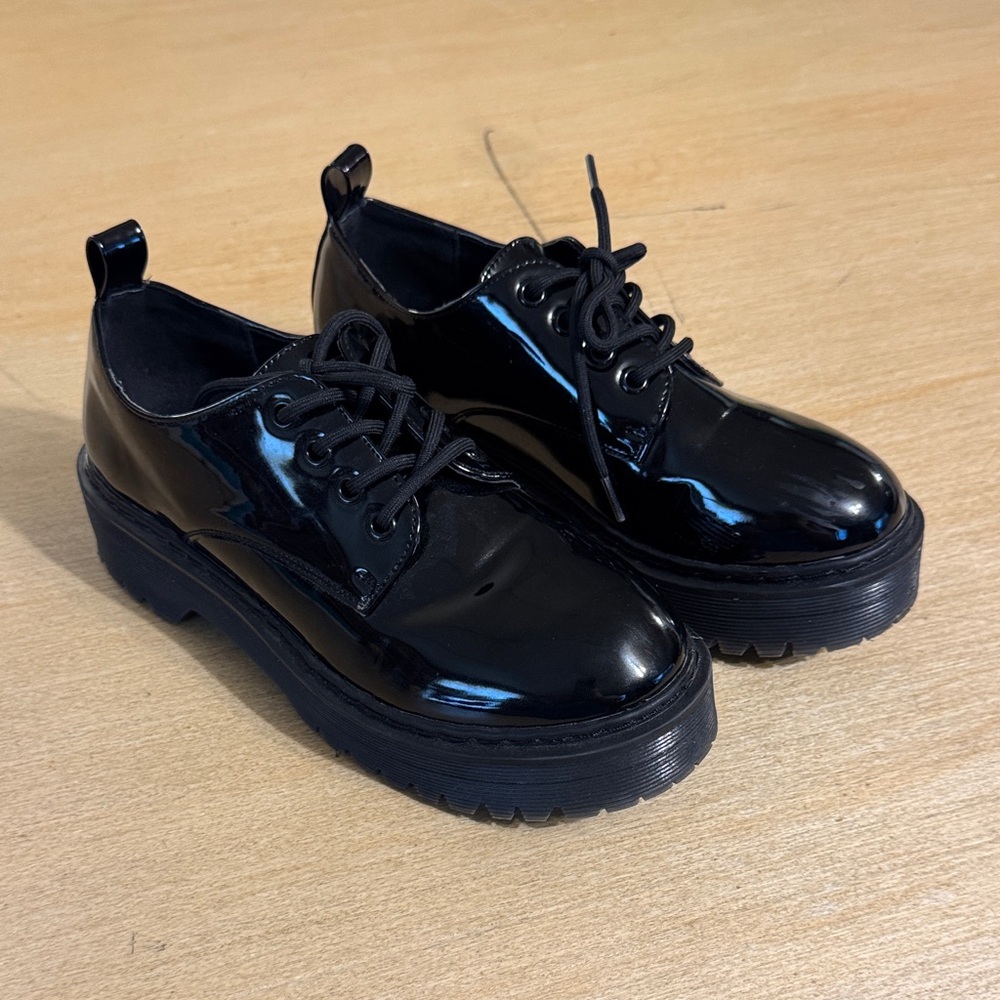Unionbay Black platform lace up Shoes